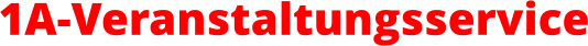 1A Veranstaltungsservice